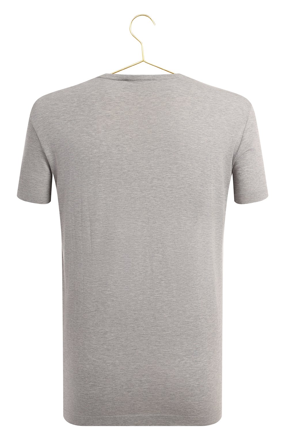 Хлопковая футболка | Dolce & Gabbana | Серый - 2
