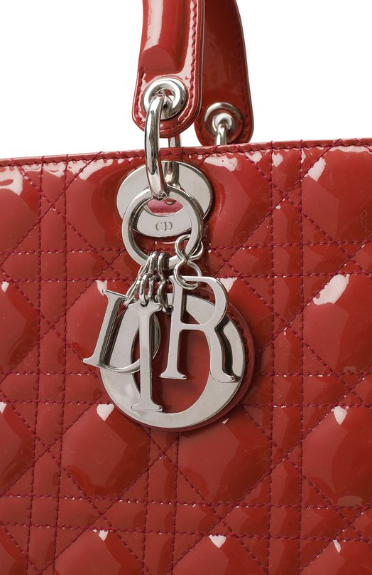 Сумка Large Lady Dior | Dior | Красный - 6