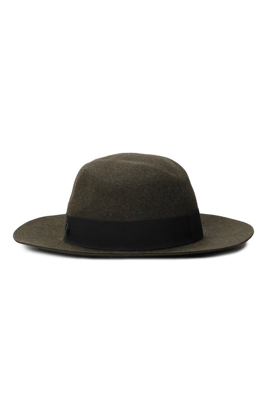 Фетровая шляпа | Maison Michel | Хаки - 2