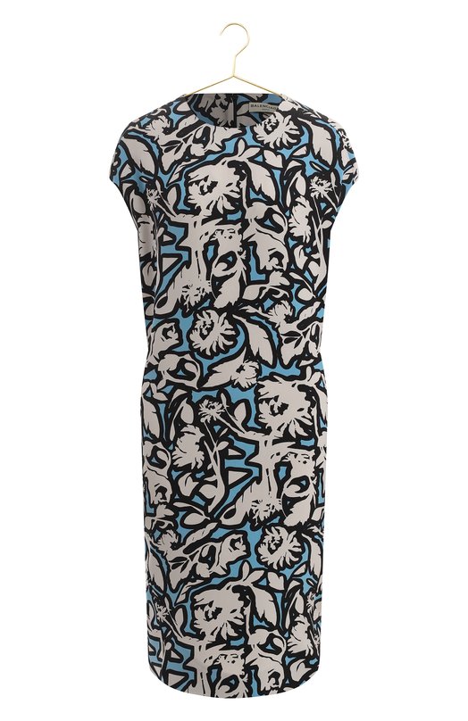 Шелковое платье | Balenciaga | Разноцветный - 1