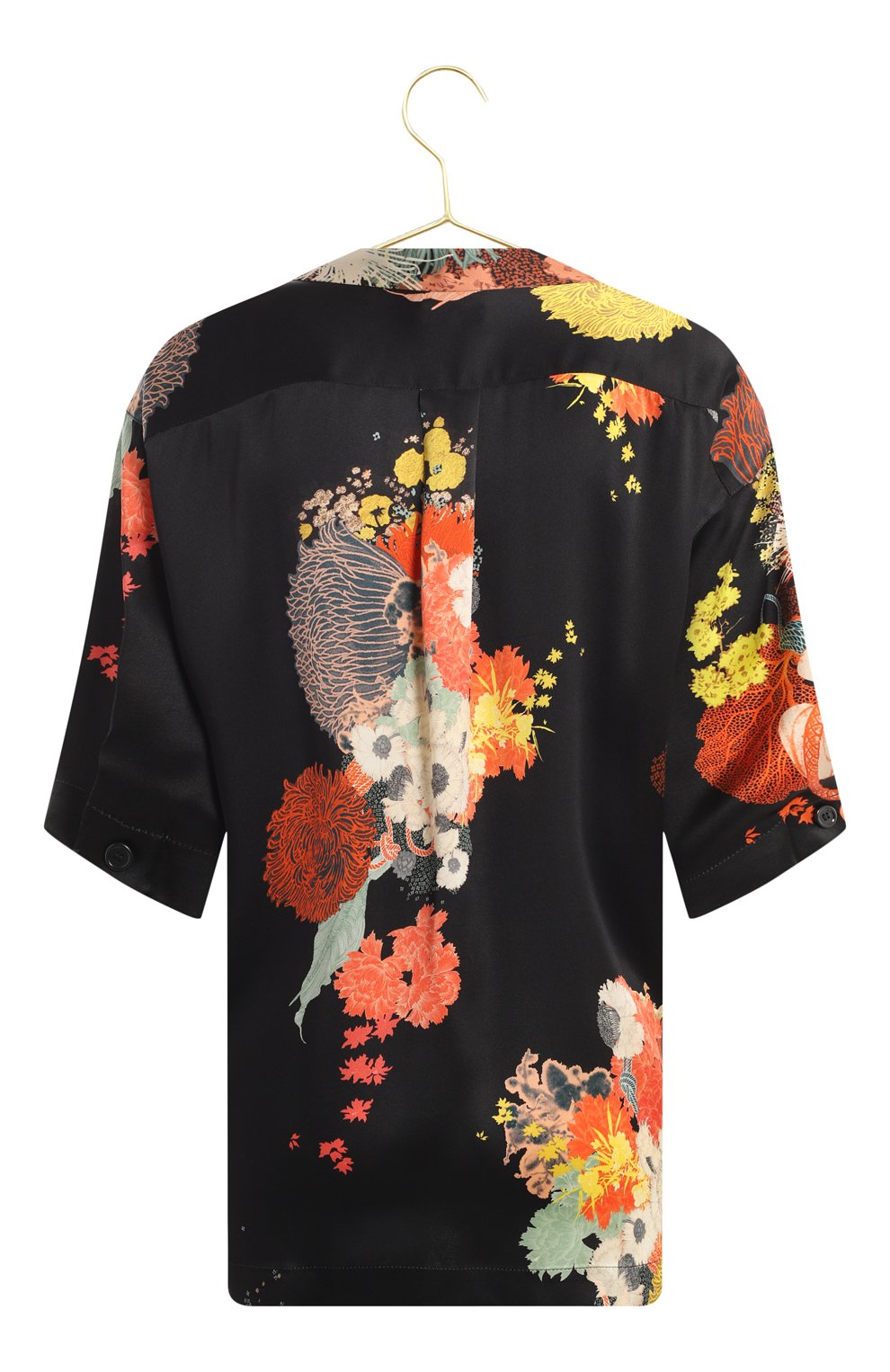 Шелковая блузка | Dries Van Noten | Чёрный - 2