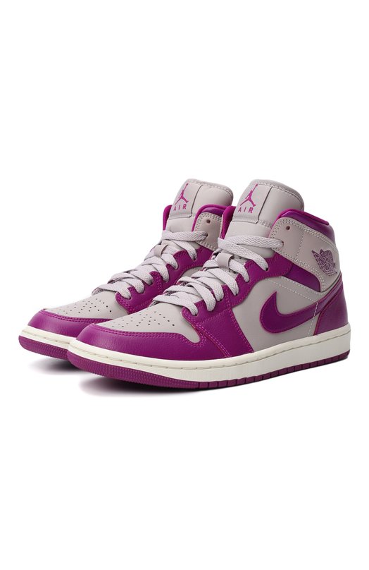 Кеды Air Jordan 1 Mid | Nike | Фиолетовый - 1