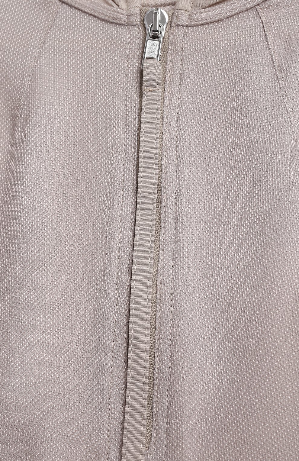 Платье из шелка и шерсти | Rick Owens | Серый - 3