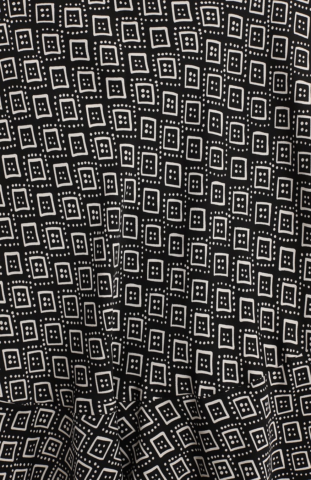 Шелковая юбка | Diane Von Furstenberg | Чёрный - 3