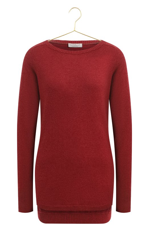 Кашемировый пуловер | Brunello Cucinelli | Красный - 1