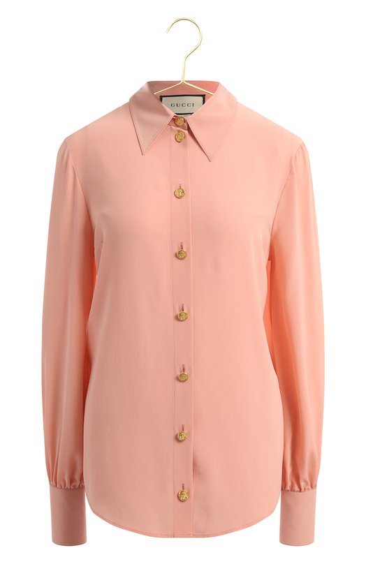 Шелковая блузка | Gucci | Жёлтый - 1
