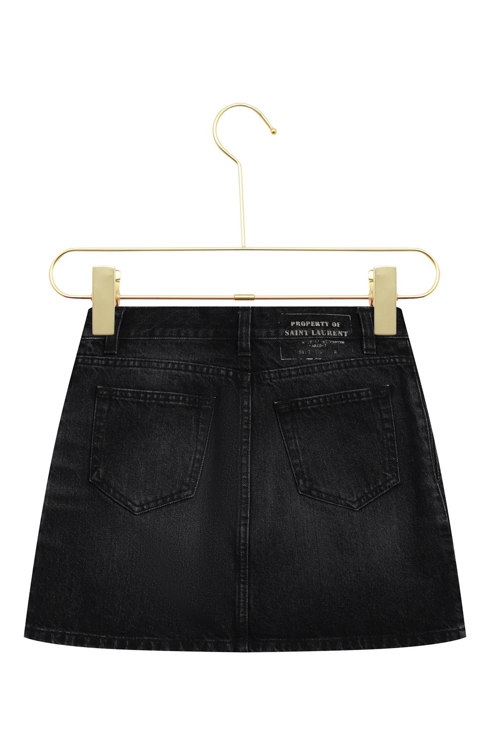 Джинсовая юбка | Saint Laurent | Чёрный - 2