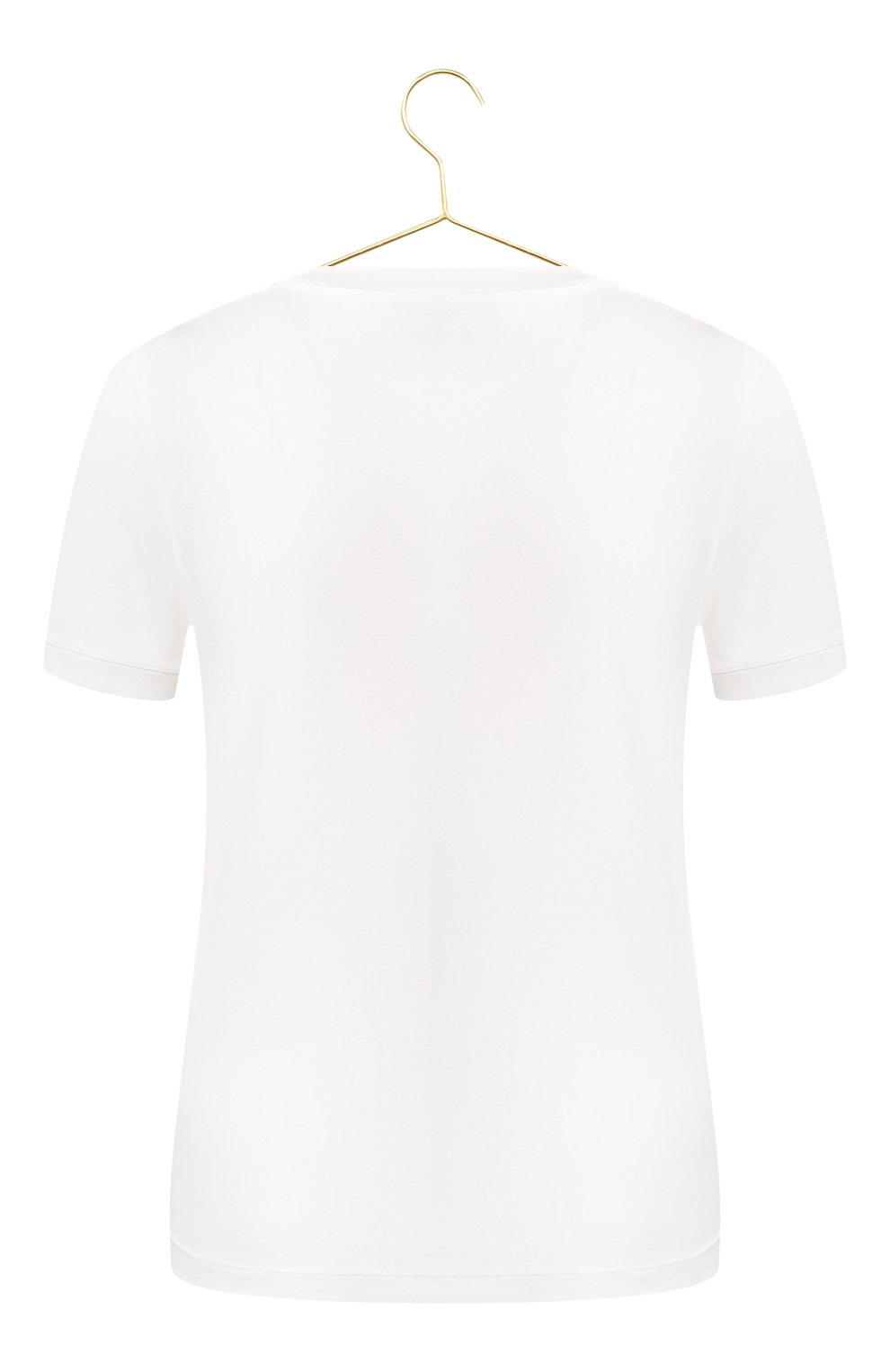 Хлопковая футболка | Giorgio Armani | Белый - 2