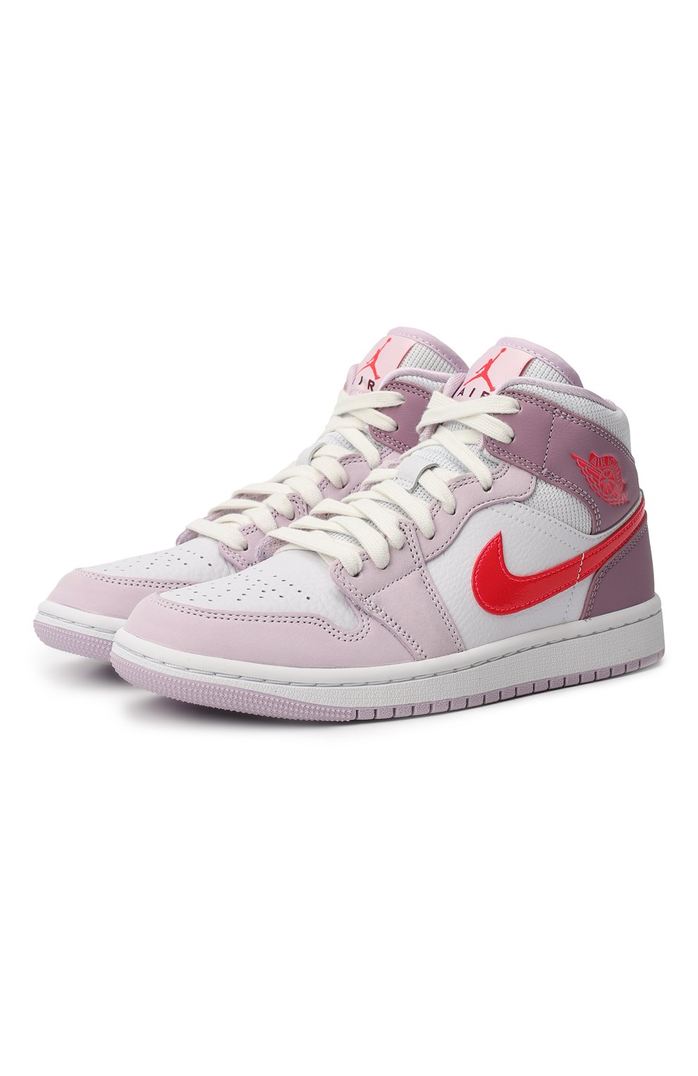 Кеды Air Jordan 1 Mid Valentines Day | Nike | Фиолетовый - 1