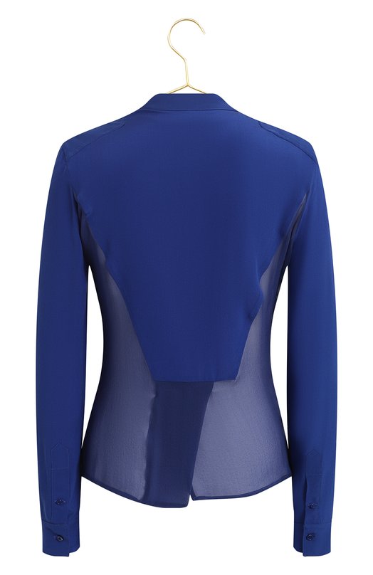 Шелковая блузка | Tom Ford | Синий - 2