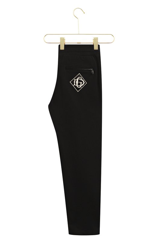 Хлопковые брюки | Dolce & Gabbana | Чёрный - 3