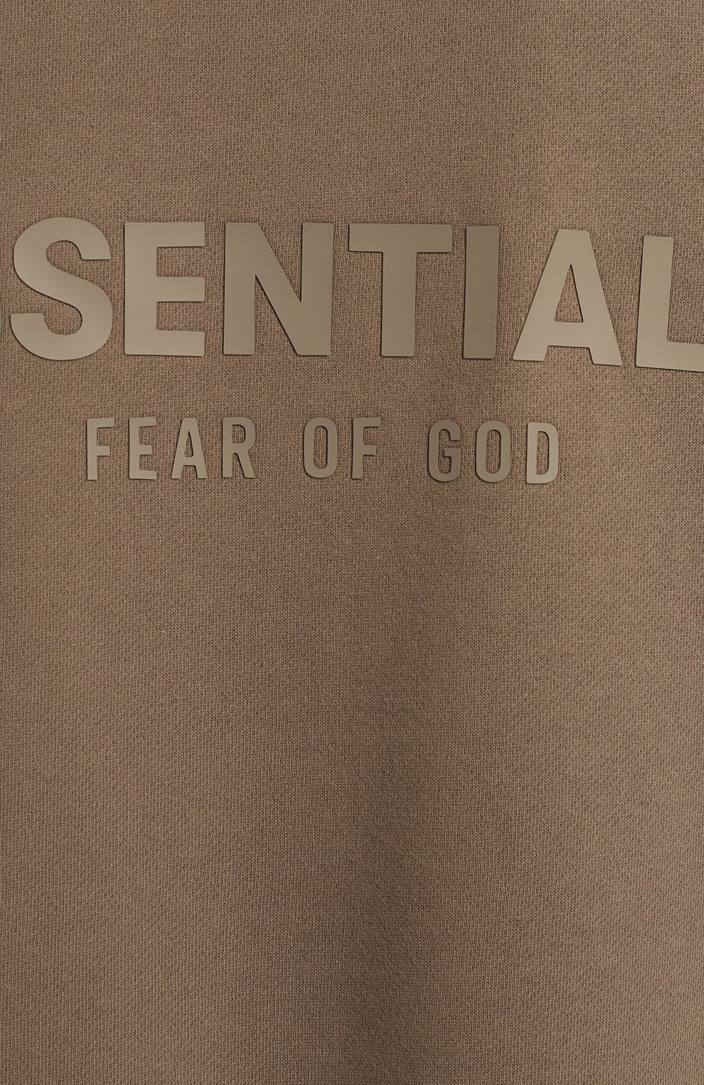 Хлопковое худи | Fear Of God | Хаки - 3