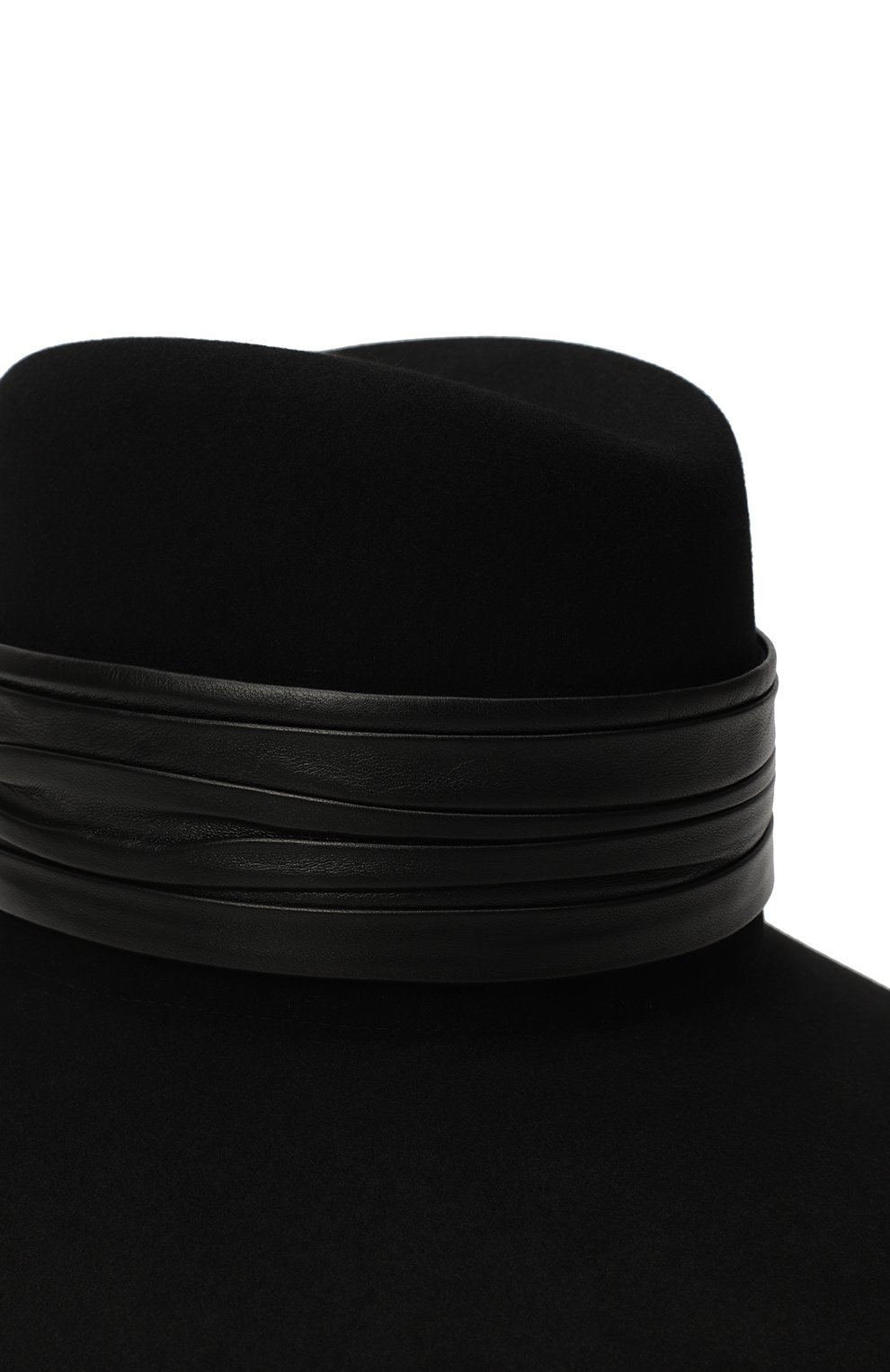 Фетровая шляпа | Saint Laurent | Чёрный - 3