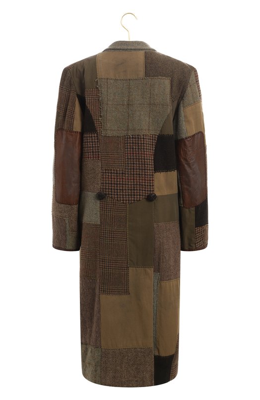 Комбинированное пальто | Ralph Lauren | Разноцветный - 2