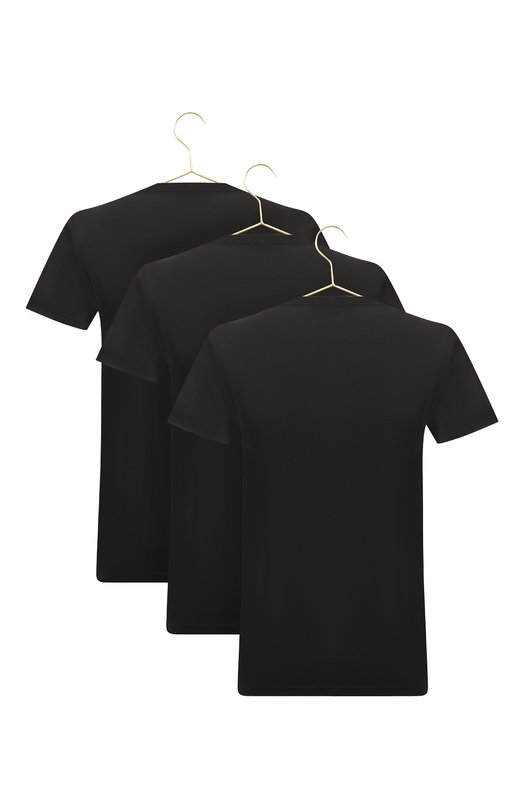 Комплект из трех футболок | Supreme | Чёрный - 2