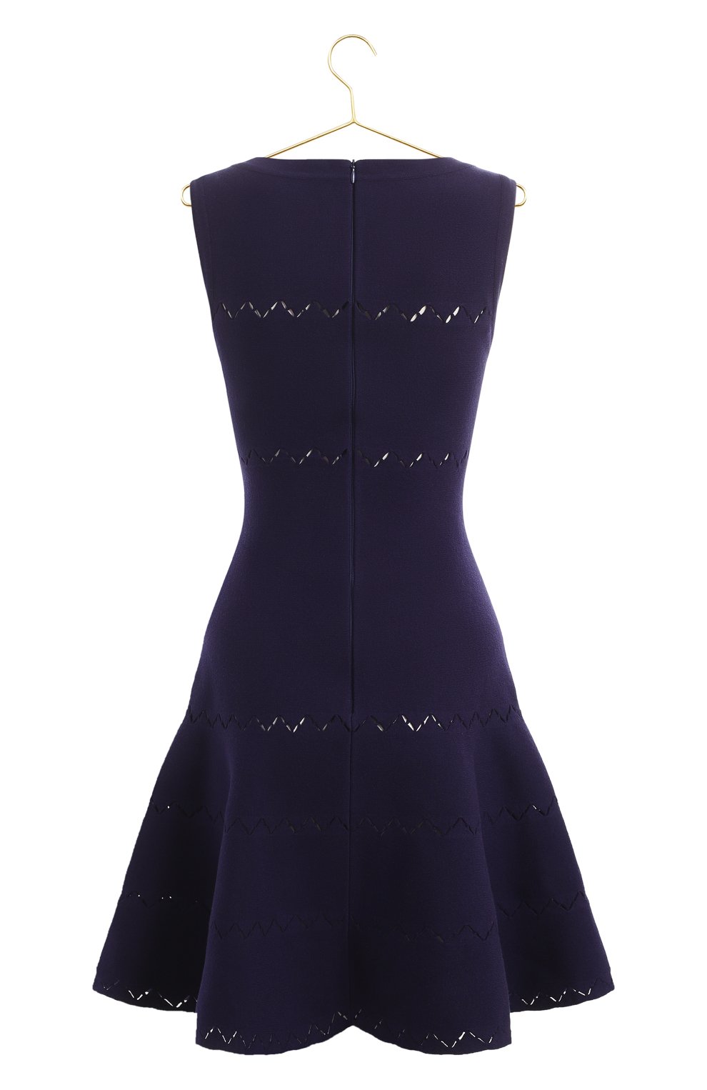 Шерстяное платье | Alaia | Фиолетовый - 2
