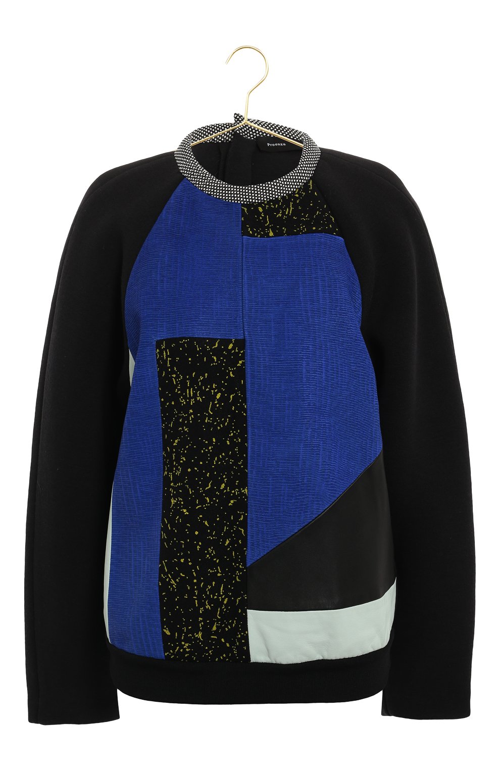 Комбинированный свитер | Proenza Schouler | Синий - 1