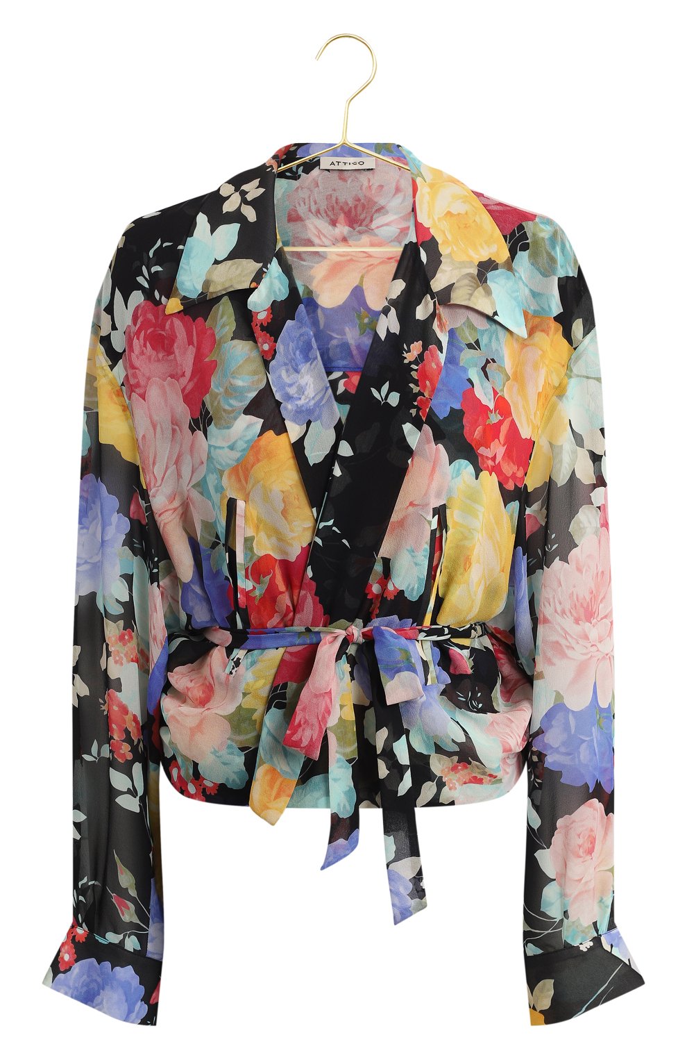 Шелковая блузка | The Attico | Разноцветный - 1
