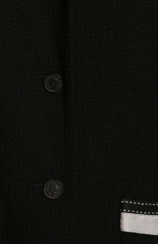 Жакет из шерсти и шелка | Chanel | Чёрно-белый - 3