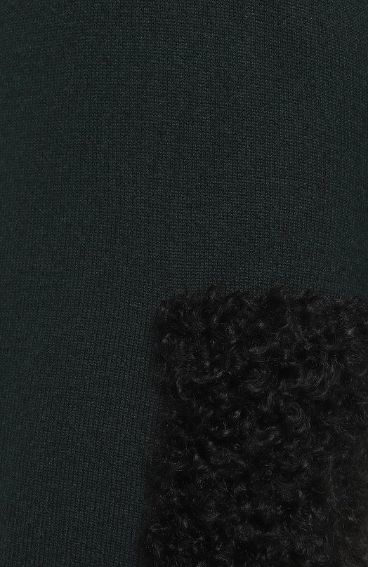 Кашемировое платье | Louis Vuitton | Зелёный - 3