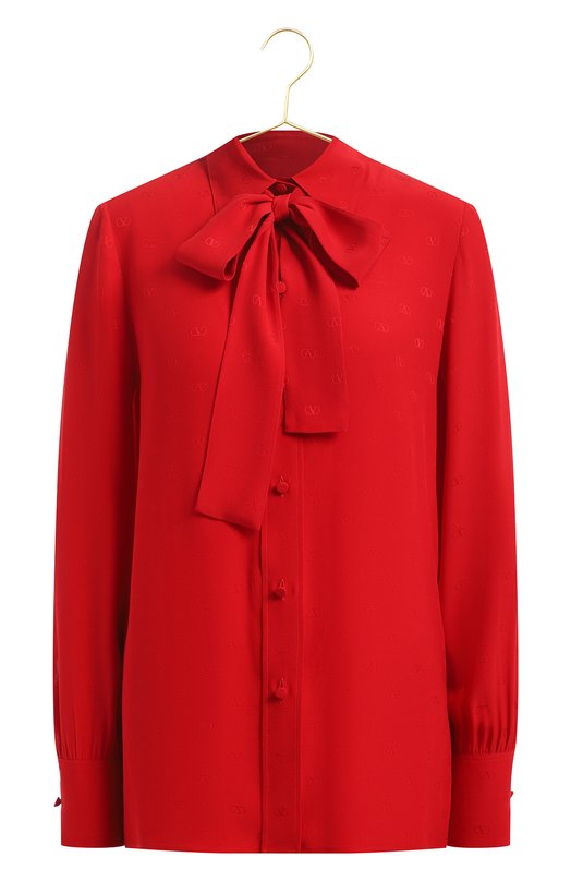 Шелковая блузка | Valentino | Красный - 1