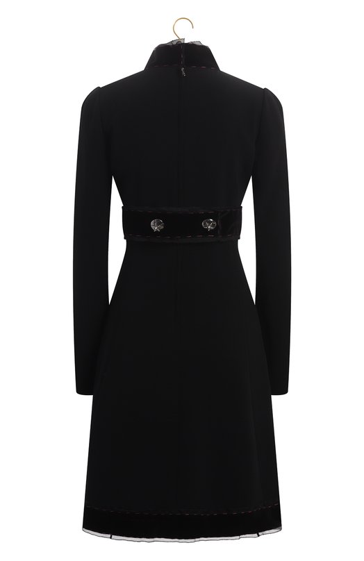 Платье из шерсти и кашемира | Dolce & Gabbana | Чёрный - 2