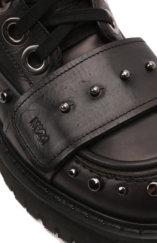 Кожаные ботинки | N21 | Чёрный - 9