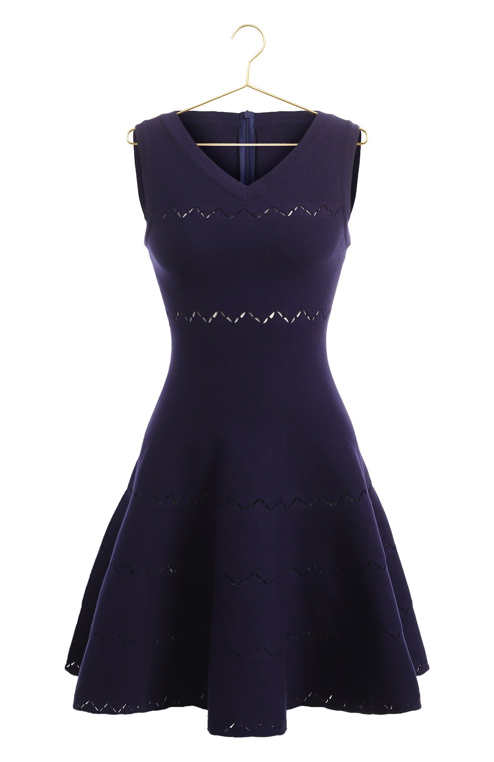 Шерстяное платье | Alaia | Фиолетовый - 1