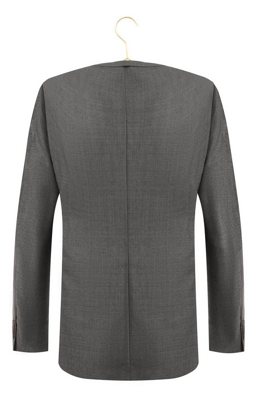 Пиджак из шерсти и шелка | Pal Zileri | Серый - 2