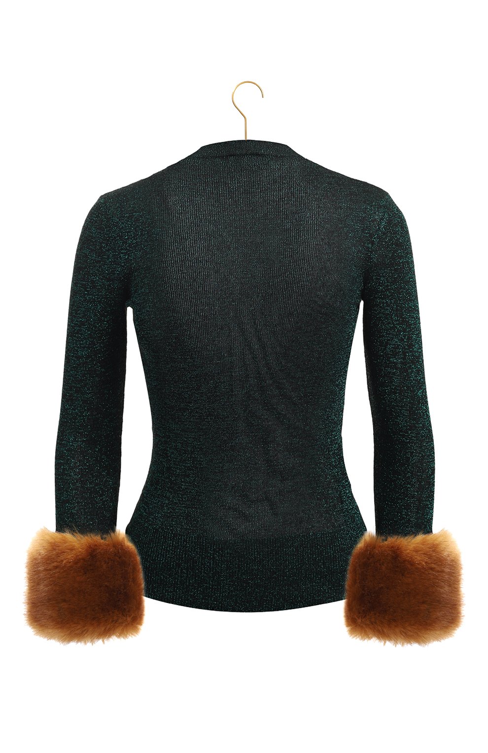 Пуловер из вискозы | Saint Laurent | Зелёный - 2