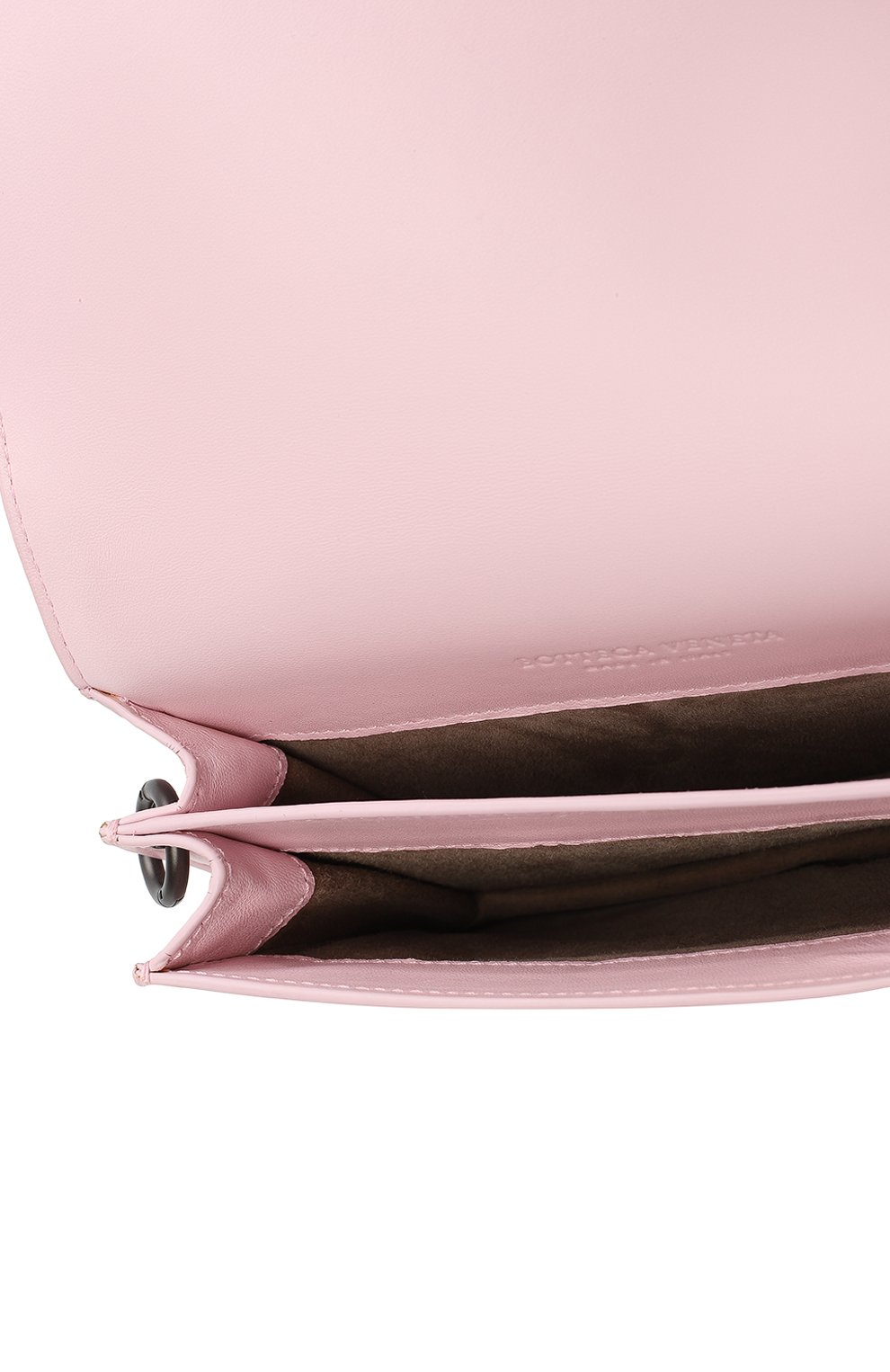 Кожаный клатч Montobello mini | Bottega Veneta | Розовый - 7