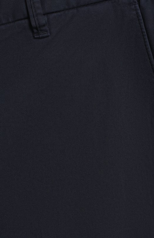 Хлопковые брюки | Giorgio Armani | Синий - 4