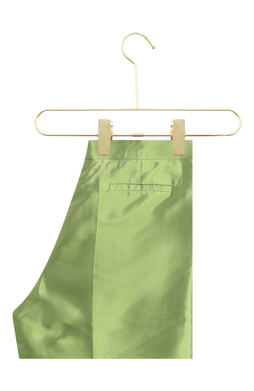 Шелковые шорты | Valentino | Зелёный - 3