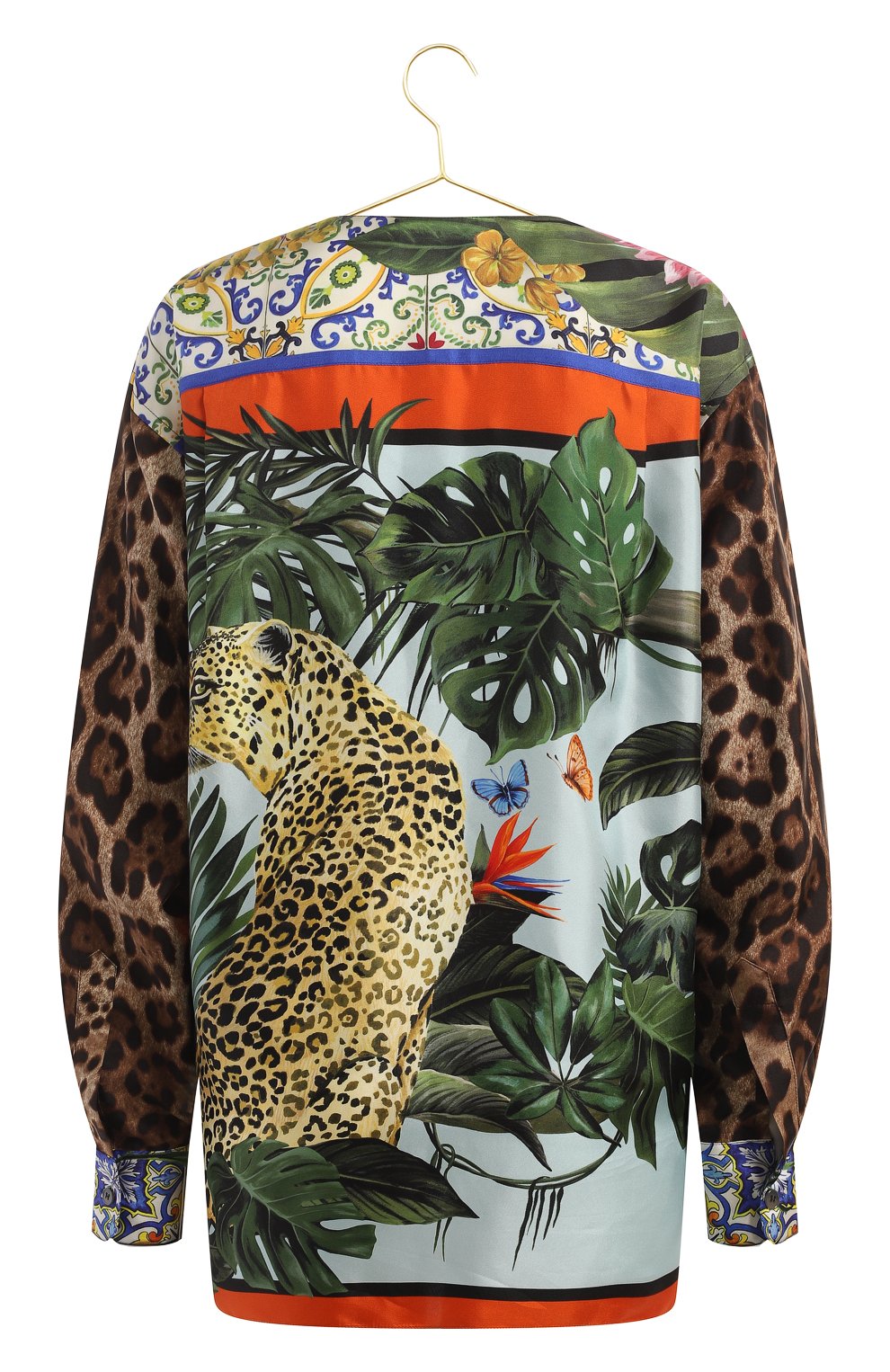 Шелковая блуза | Dolce & Gabbana | Разноцветный - 2