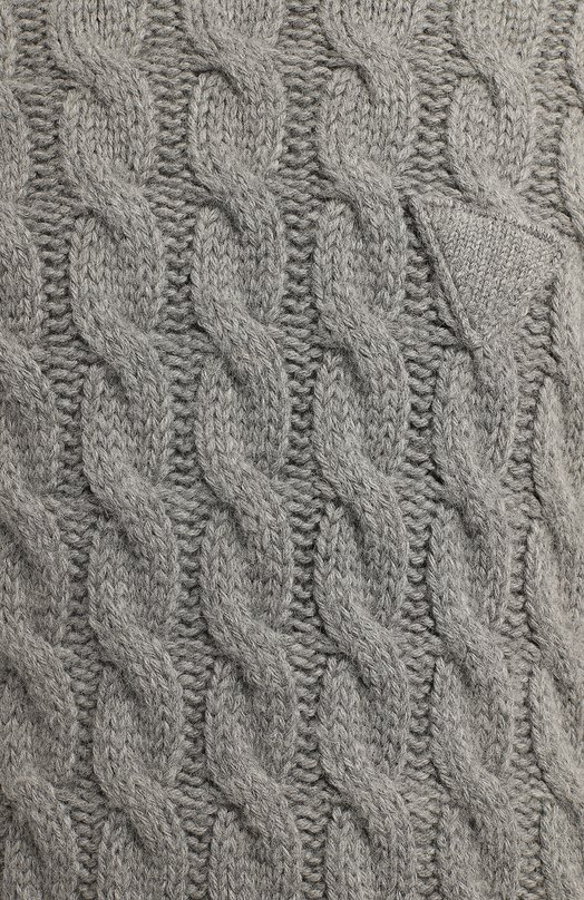 Шерстяной свитер | Prada | Серый - 3