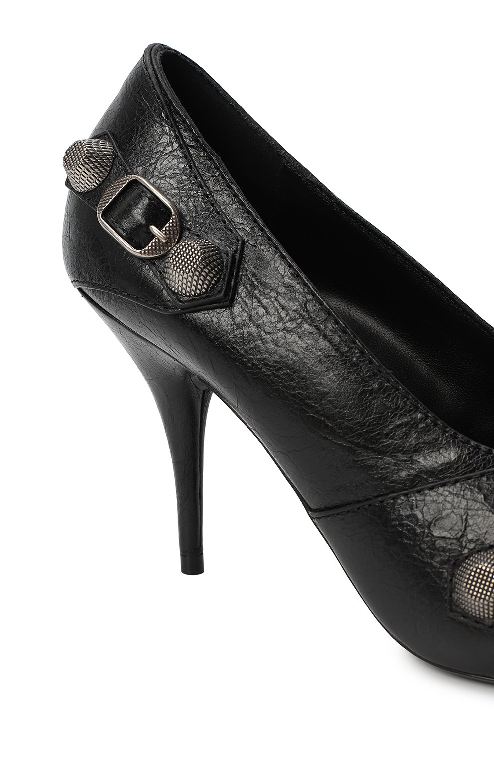 Кожаные туфли Cagole 90 | Balenciaga | Чёрный - 9
