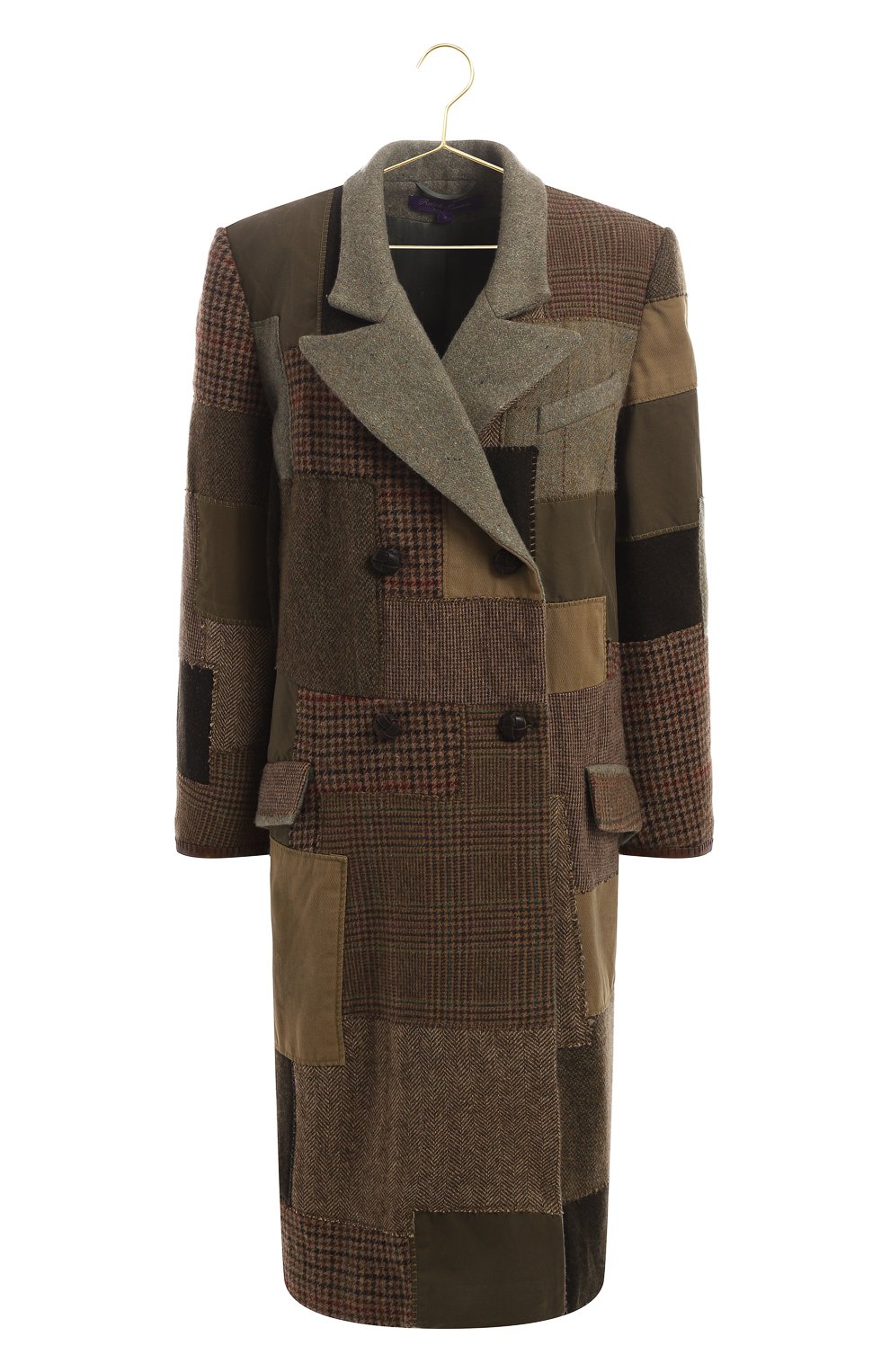 Комбинированное пальто | Ralph Lauren | Разноцветный - 1