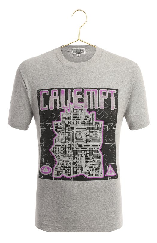 Хлопковая футболка | Cav Empt | Серый - 1