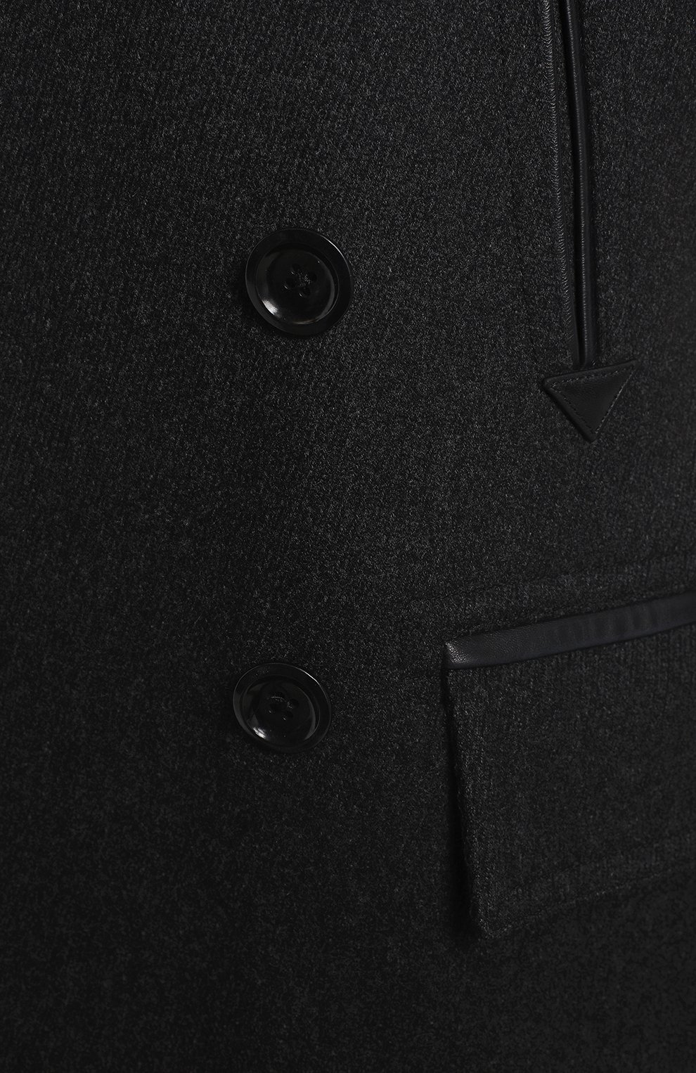 Пальто из шерсти и кашемира | Tom Ford | Серый - 3