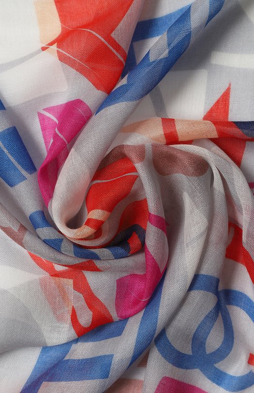 Платок из кашемира и шелка | Chanel | Разноцветный - 2