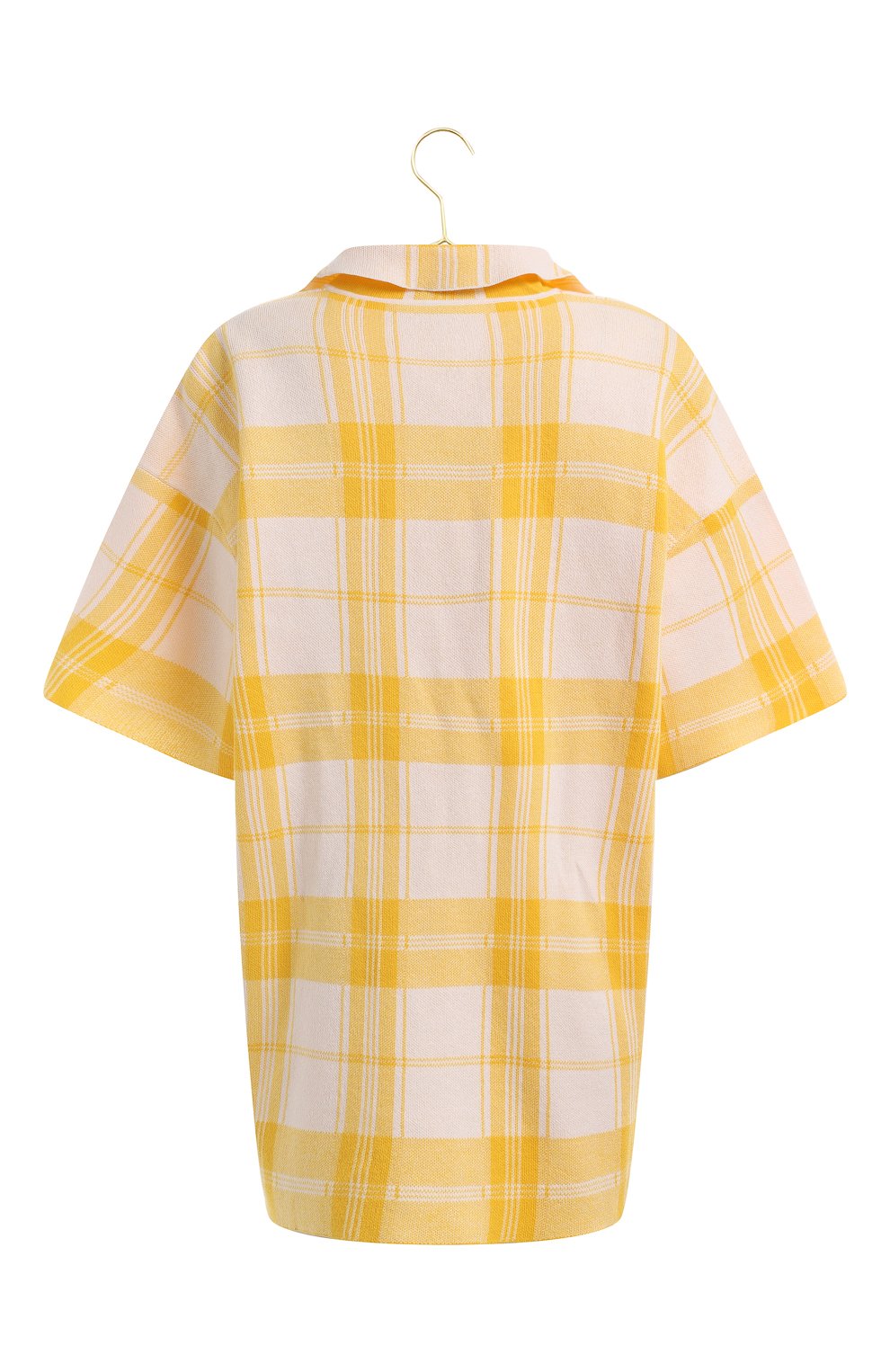 Хлопковая рубашка | Jacquemus | Жёлтый - 2