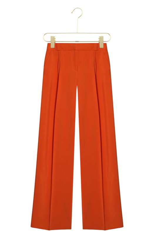 Шелковые брюки | Giorgio Armani | Оранжевый - 1