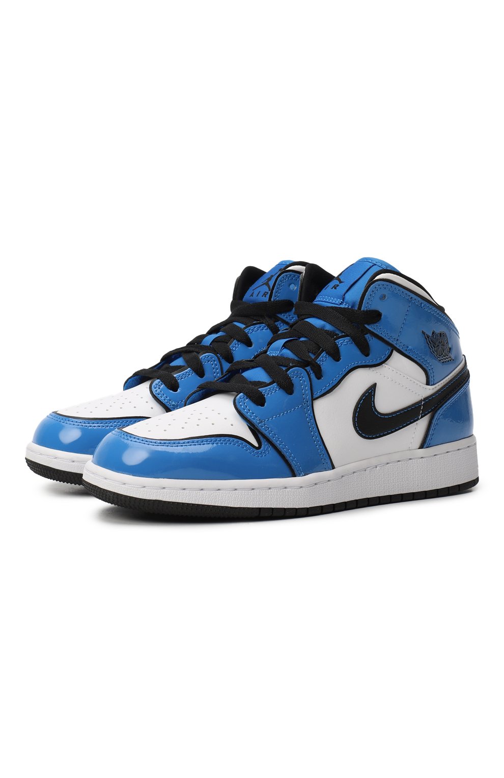 Кеды Air Jordan 1 Mid SE "Signal Blue" | Nike | Синий - 1