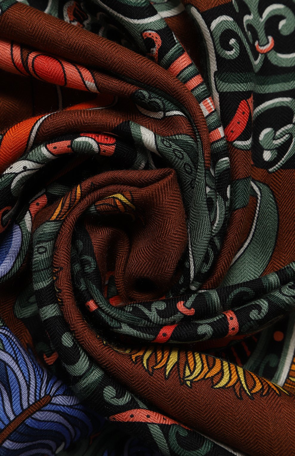 Платок из кашемира и шелка | Hermes | Разноцветный - 2