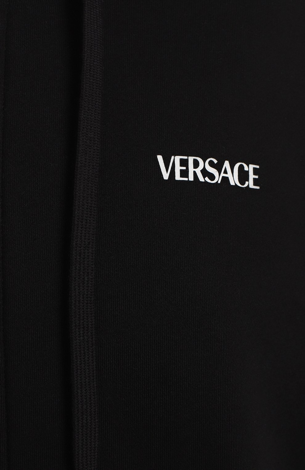 Хлопковая толстовка | Versace | Чёрный - 3