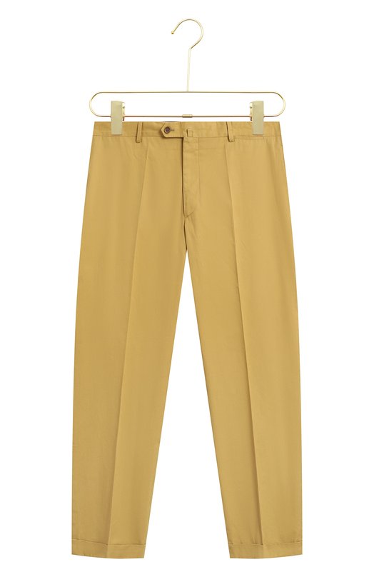 Хлопковые брюки | Loro Piana | Жёлтый - 1