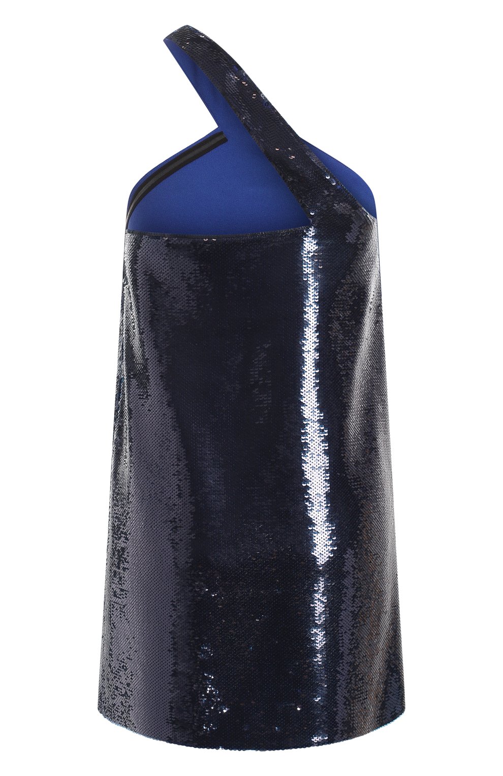 Платье с отделкой пайетками | Saint Laurent | Синий - 2