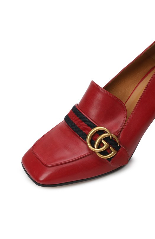 Туфли GG Marmont | Gucci | Красный - 8