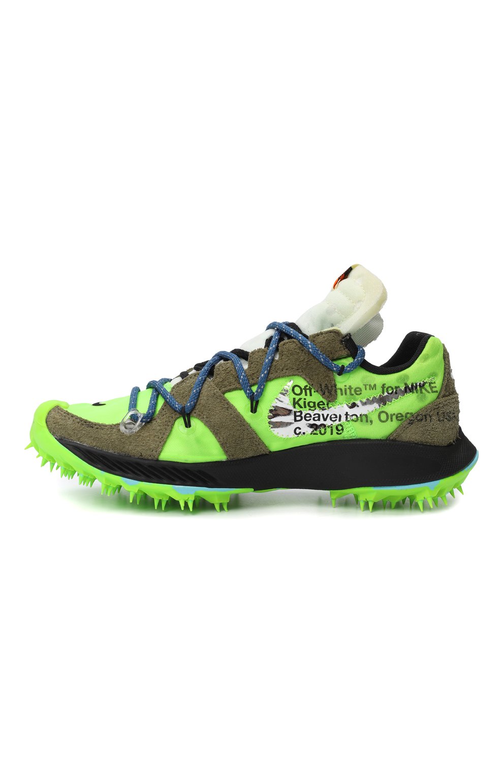 Кроссовки Off-White x Nike Zoom Terra Kiger 5 Electric Green | Nike | Зелёный - 6