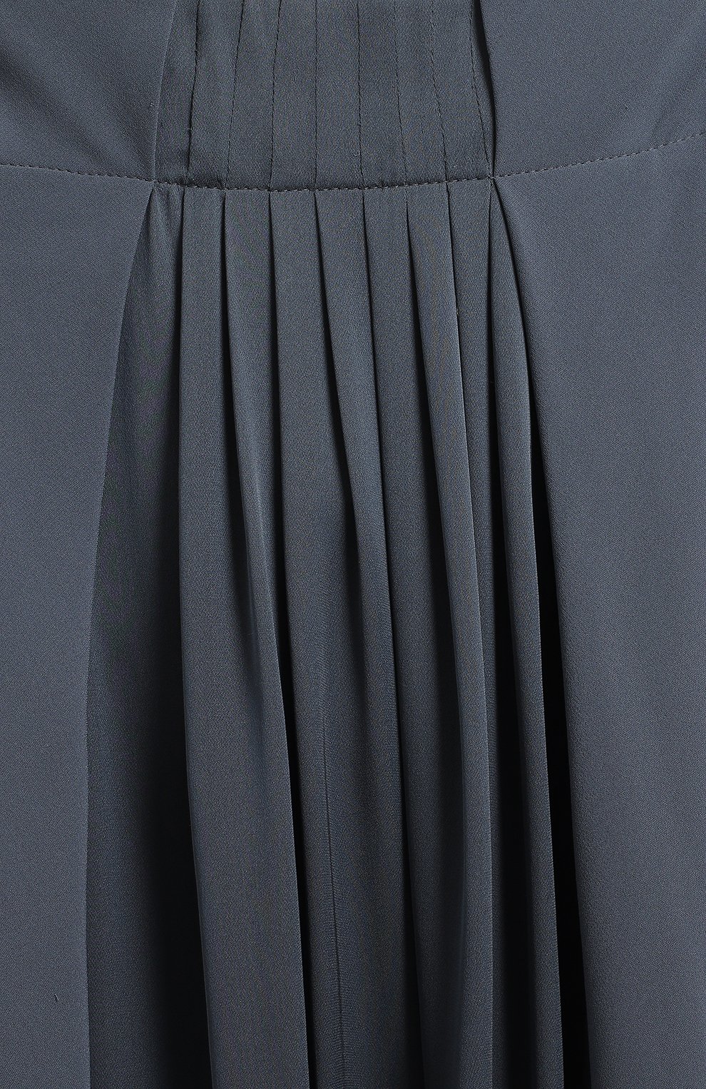 Шелковая юбка | Giorgio Armani | Серый - 3